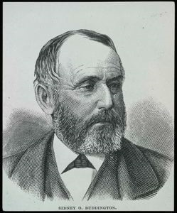 Image: Sidney O. Budington, Captain of Polaris, Engraving
